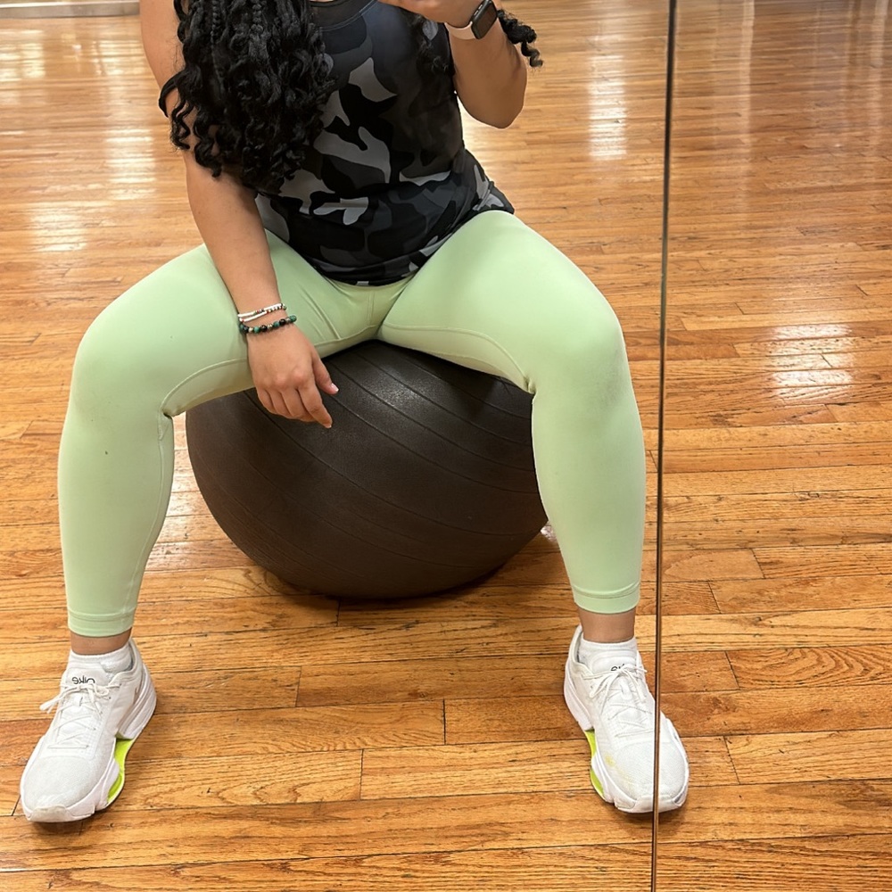 Lululemon leggings light mint